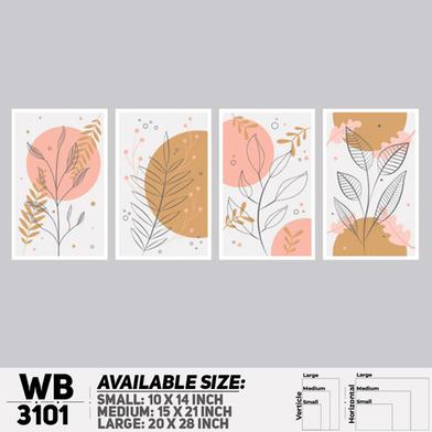 DDecorator Modern Leaf ArtWork Wall Decor image