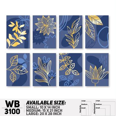 DDecorator Modern Leaf ArtWork Wall Decor image