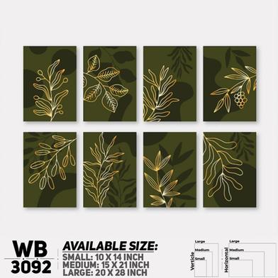 DDecorator Modern Leaf ArtWork Wall Decor image