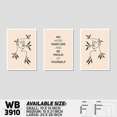DDecorator Motivational And Line Art Wall Decor image
