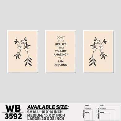 DDecorator Motivational And Line Art Wall Decor image