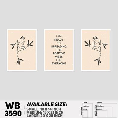 DDecorator Motivational And Line Art Wall Decor image