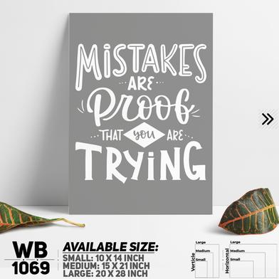 DDecorator Motivational Quote Wall Board And Wall Canvas image