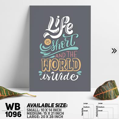 DDecorator Motivational Quote Wall Board And Wall Canvas image