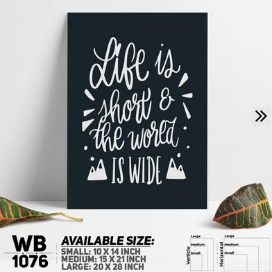 DDecorator Motivational Quote Wall Board And Wall Canvas image