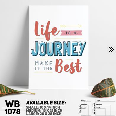 DDecorator Motivational Quote Wall Board And Wall Canvas image