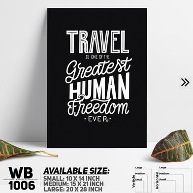 DDecorator Motivational Quote Wall Board And Wall Canvas image