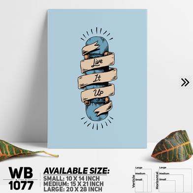 DDecorator Motivational Quote Wall Board And Wall Canvas image