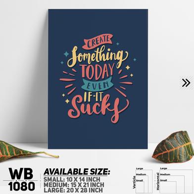 DDecorator Motivational Quote Wall Board And Wall Canvas image