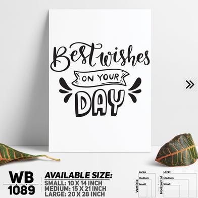 DDecorator Motivational Quote Wall Board And Wall Canvas image