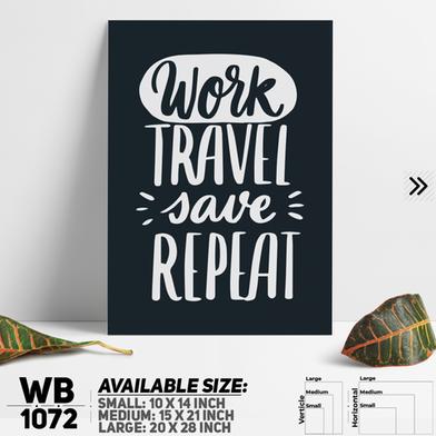 DDecorator Motivational Quote Wall Board And Wall Canvas image