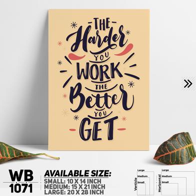 DDecorator Motivational Quote Wall Board And Wall Canvas image