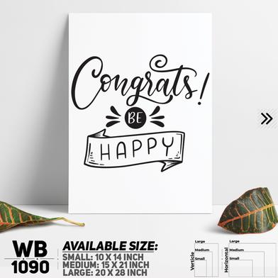 DDecorator Motivational Quote Wall Board And Wall Canvas image