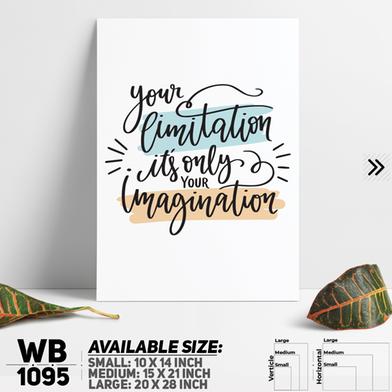 DDecorator Motivational Quote Wall Board And Wall Canvas image