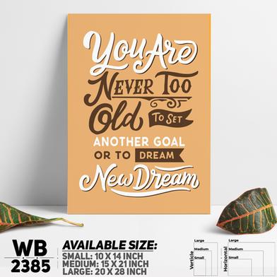 DDecorator New Dream - Motivational Wall Board and Wall Canvas image