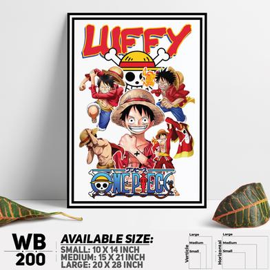 DDecorator One Piece Anime Manga series Wall Board and Wall Canvas image