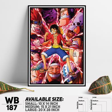 DDecorator One Piece Anime Manga series Wall Board and Wall Canvas image