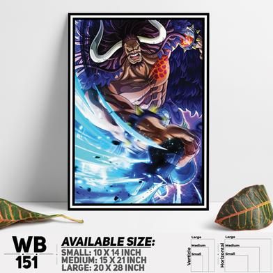 DDecorator One Piece Anime Manga series Wall Board And Wall Canvas image