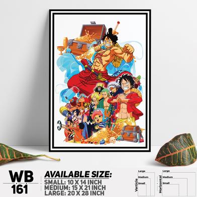 DDecorator One Piece Anime Manga series Wall Board and Wall Canvas - WB161  : DDecorator