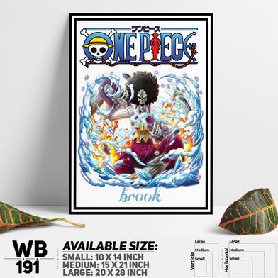 DDecorator One Piece Anime Manga series Wall Board and Wall Canvas image