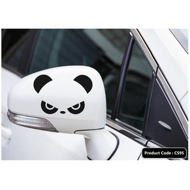 DDecorator Panda Vinyl Decals Removable Bumper Sticker for Car [Pair] image