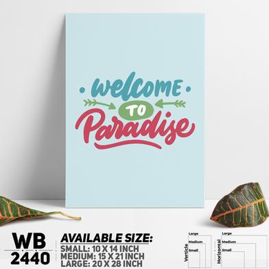 DDecorator Paradise Only - Motivational Wall Board and Wall Canvas image