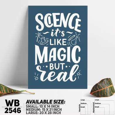 DDecorator Science It's Like Magic - Motivational Wall Board And Wall Canvas image