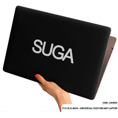 DDecorator Simple Suga BTS Sticker Laptop Sticker image