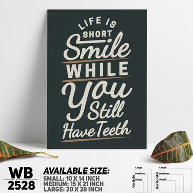 DDecorator Smile More - Motivational Wall Board And Wall Canvas image