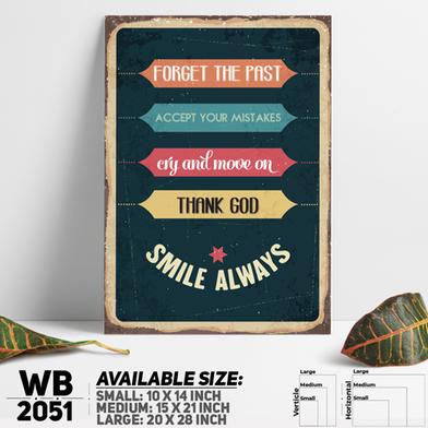 DDecorator Smile - Motivational Wall Board and Wall Canvas image
