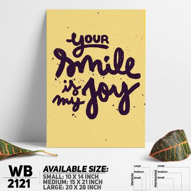 DDecorator Smile - Motivational Wall Board and Wall Canvas image