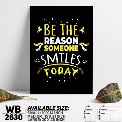 DDecorator Smile Today - Motivational Wall Board and Wall Canvas image