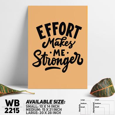 DDecorator Stronger - Motivational Wall Board and Wall Canvas image