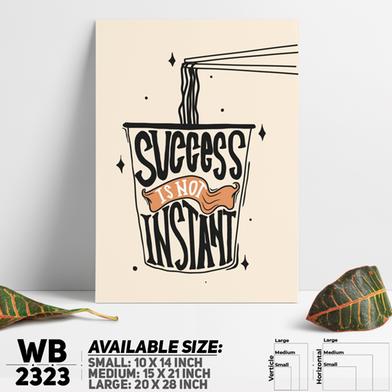 DDecorator Success Is Not Instant - Motivational Wall Board And Wall Canvas image