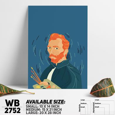 DDecorator The Starry Night Digital Painting Digital Art Wall Board and Wall Canvas image