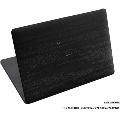 DDecorator Typography of Harry Potter Laptop Sticker image