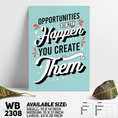 DDecorator Use The Oppurchunity - Motivational Wall Board And Wall Canvas image