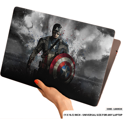 DDecorator Water Filter of Captaine America Laptop Sticker image