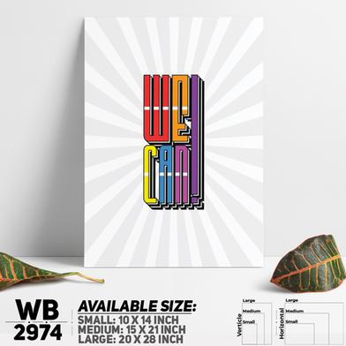 DDecorator We Can - Motivational Wall Board and Wall Canvas image