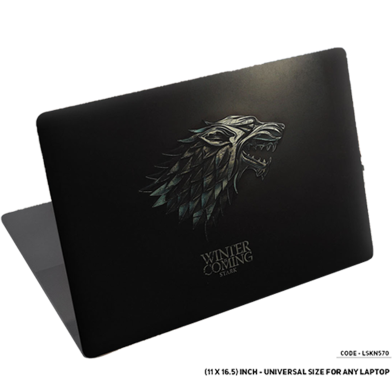 DDecorator Winter Is Coming Game of Thrones Laptop Sticker image