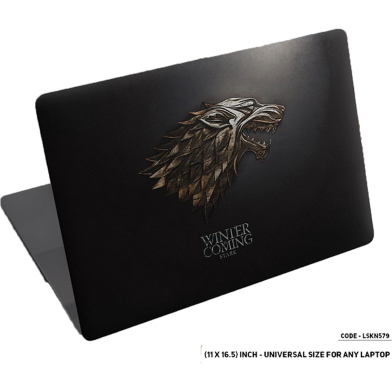 DDecorator Wolf logo Game Of Thrones Laptop Sticker image