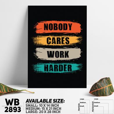 DDecorator Work Harder - Motivational Wall Board and Wall Canvas image