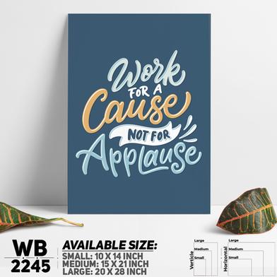 DDecorator Work For Cause - Motivational Wall Board and Wall Canvas image