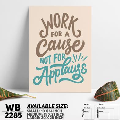 DDecorator Work Hard Always - Motivational Wall Board And Wall Canvas image