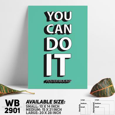 DDecorator You Can Do It - Motivational Wall Board and Wall Canvas image