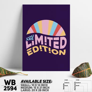DDecorator You're Limited Edition - Motivational Wall Board And Wall Canvas image