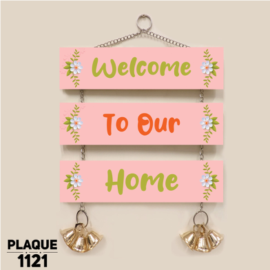 DDecoretor Welcome To Our Home Wall Canvas Poster image