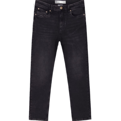 DEENBlack Acid Washed Jeans Pant 58 – Slim Fit image