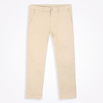 DEEN Beige Twill Chino Pant 49 – Slim Fit image