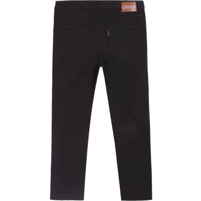 DEEN Black Twill 5-Pocket Pant 24 – Slim Fit image